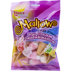 Tian's Confection 아이스크림모양 마시멜로우 90g